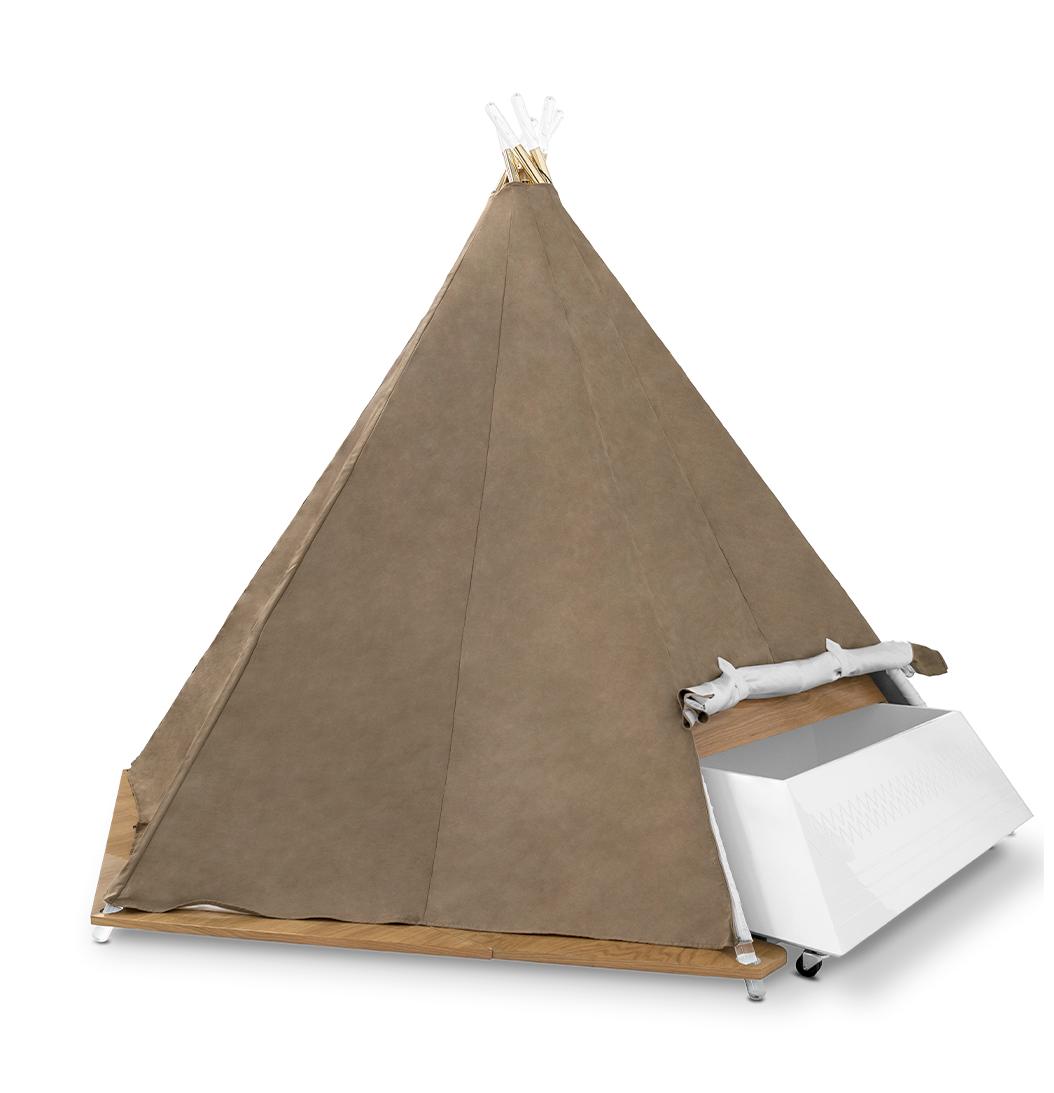 Cama esconderijo Tribal