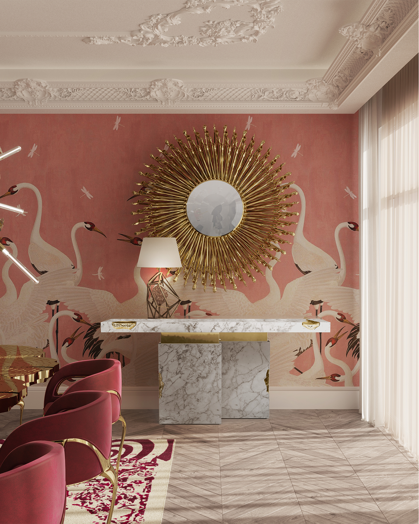 Consola Dominion Carrara