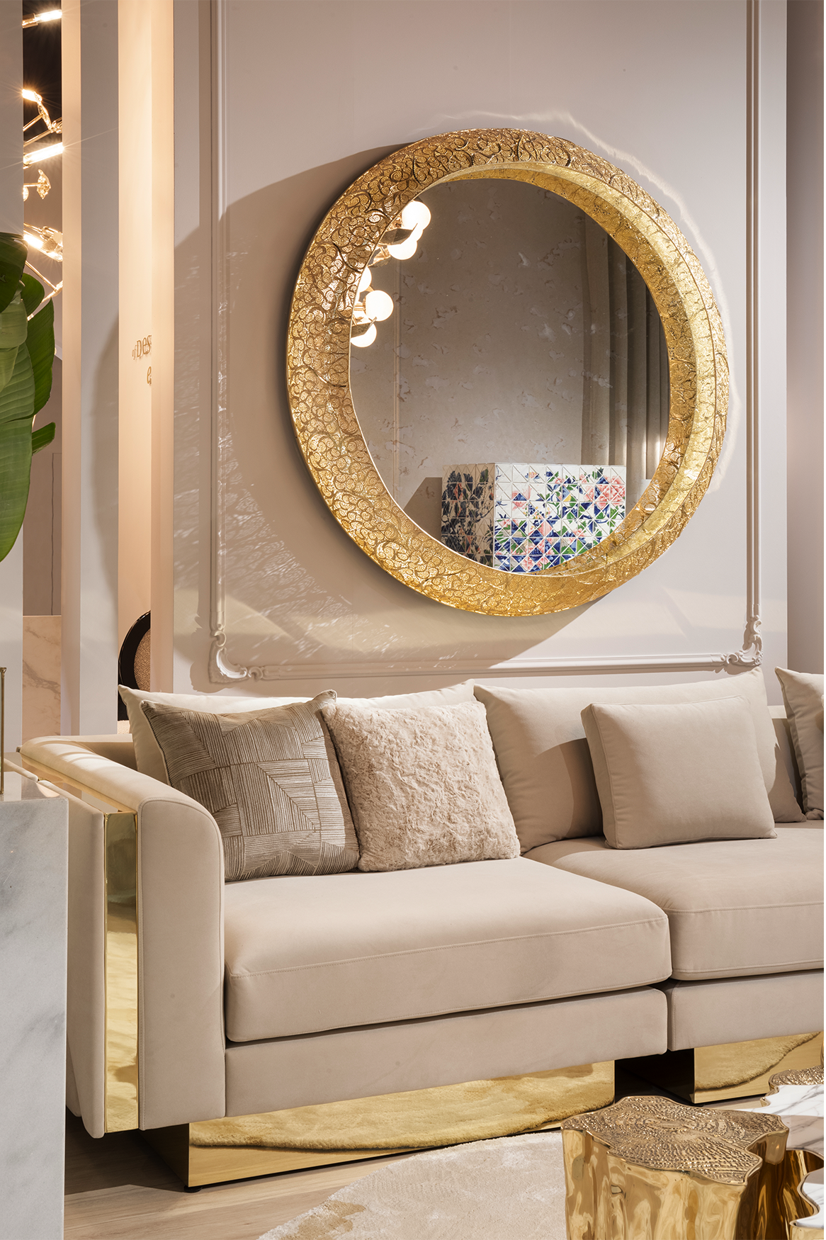 Espelho filigrana coroa II