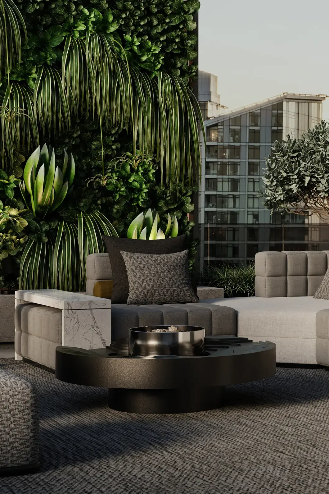 Lareira exterior Highland