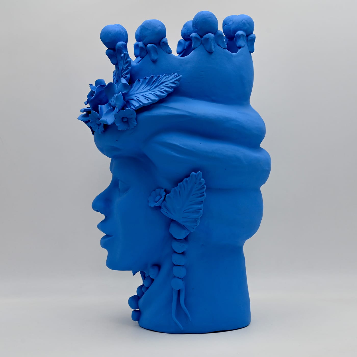 Escultura Moor's Head azul