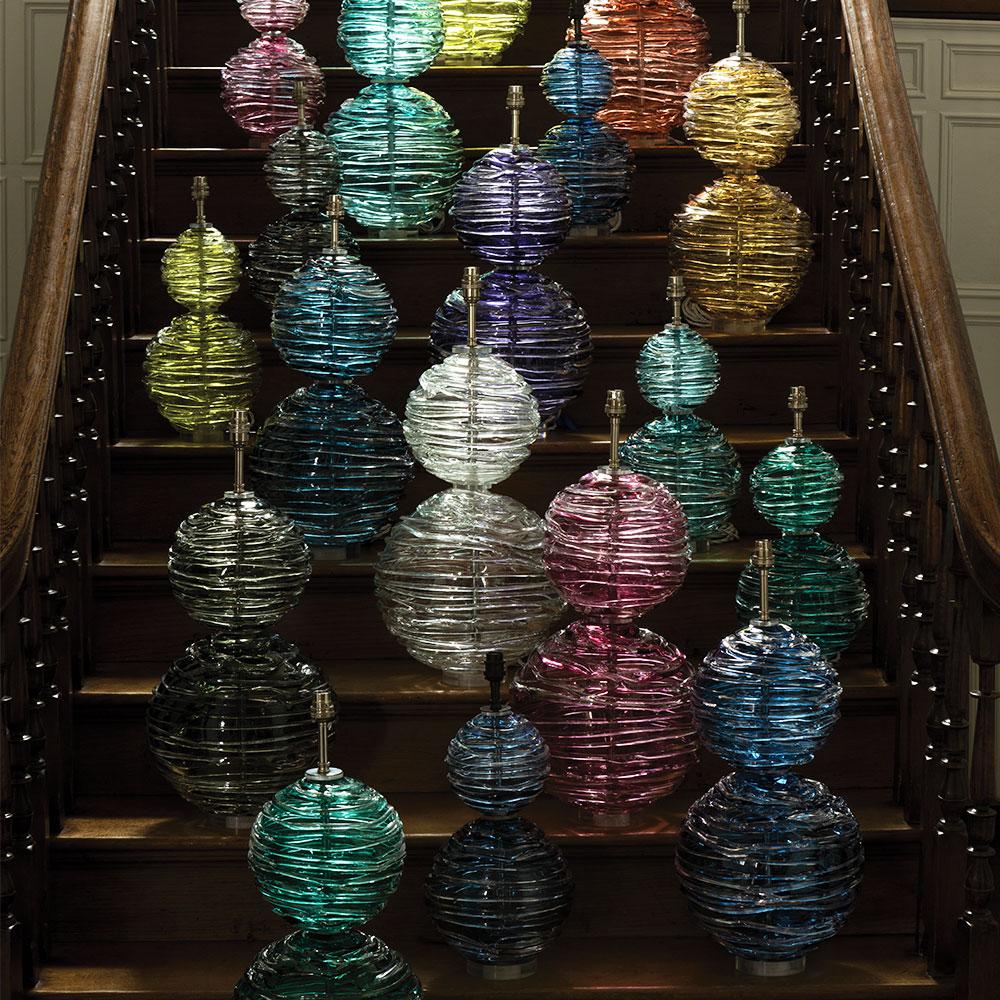 Candeeiro de Mesa Alfie Steel Blue