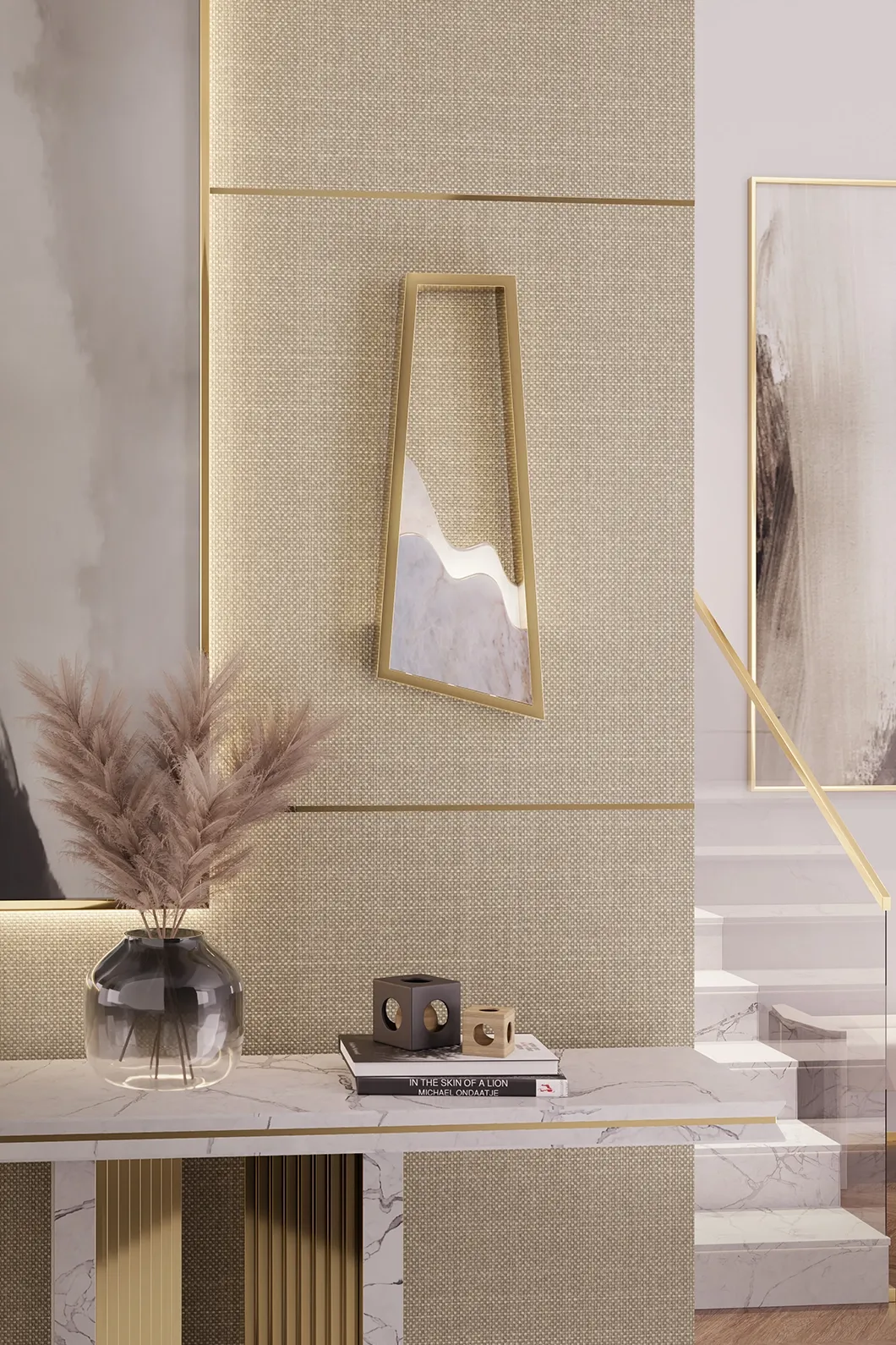 Candeeiro de parede Grand Aura - 2