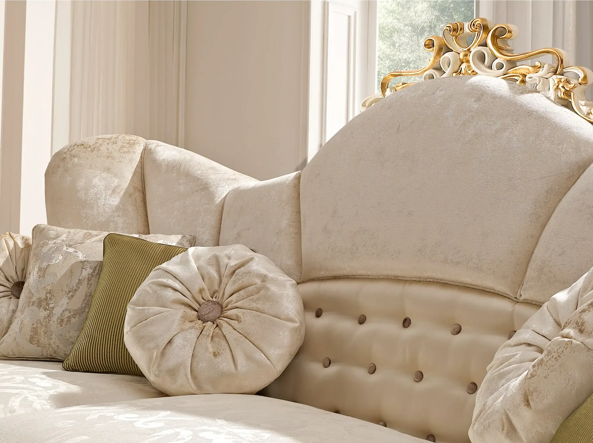 Sofá Italiano Elegance | Configuração: 2 lugares