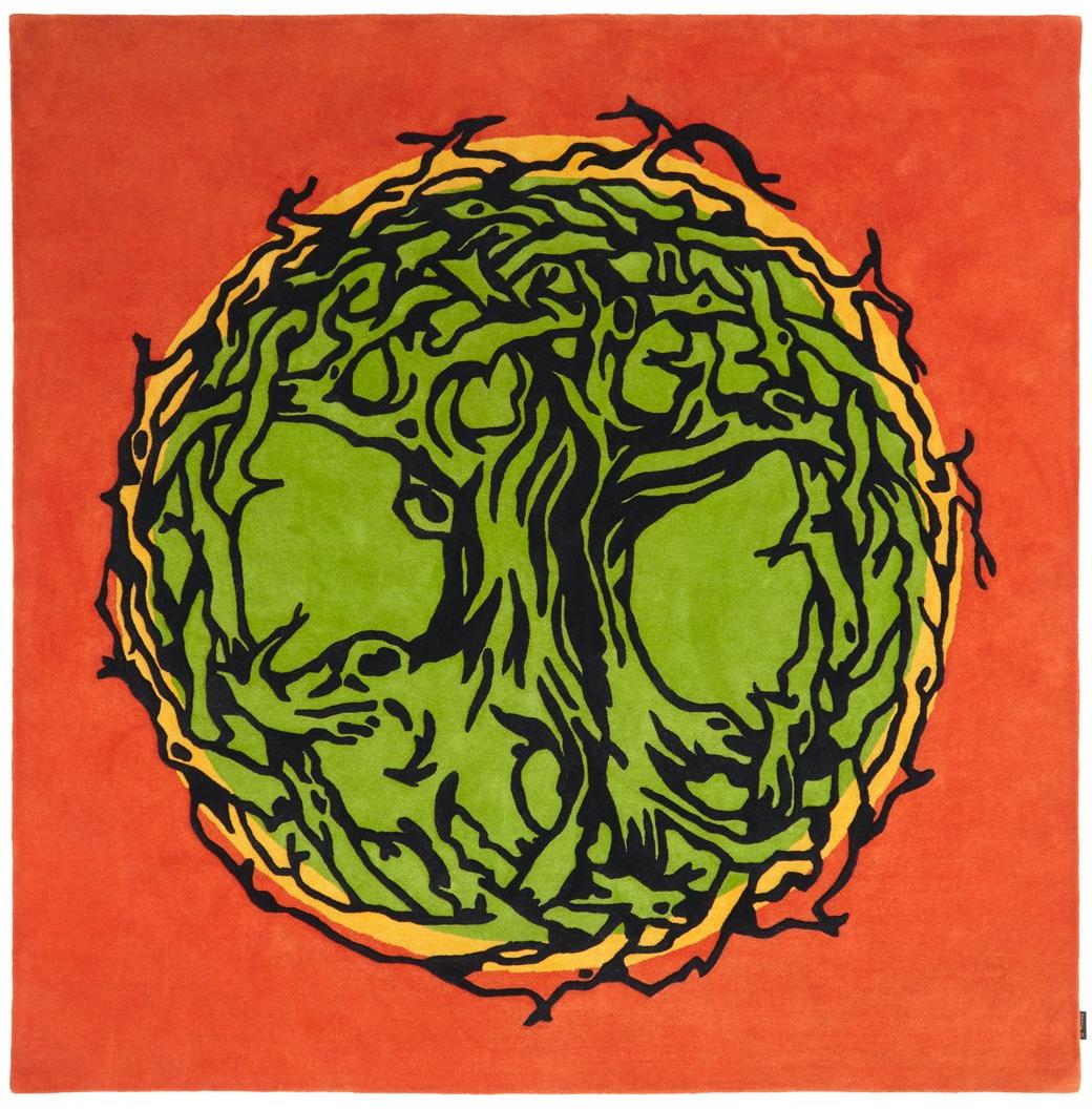 Tapete Le Cycle Designer Tecido à Mão