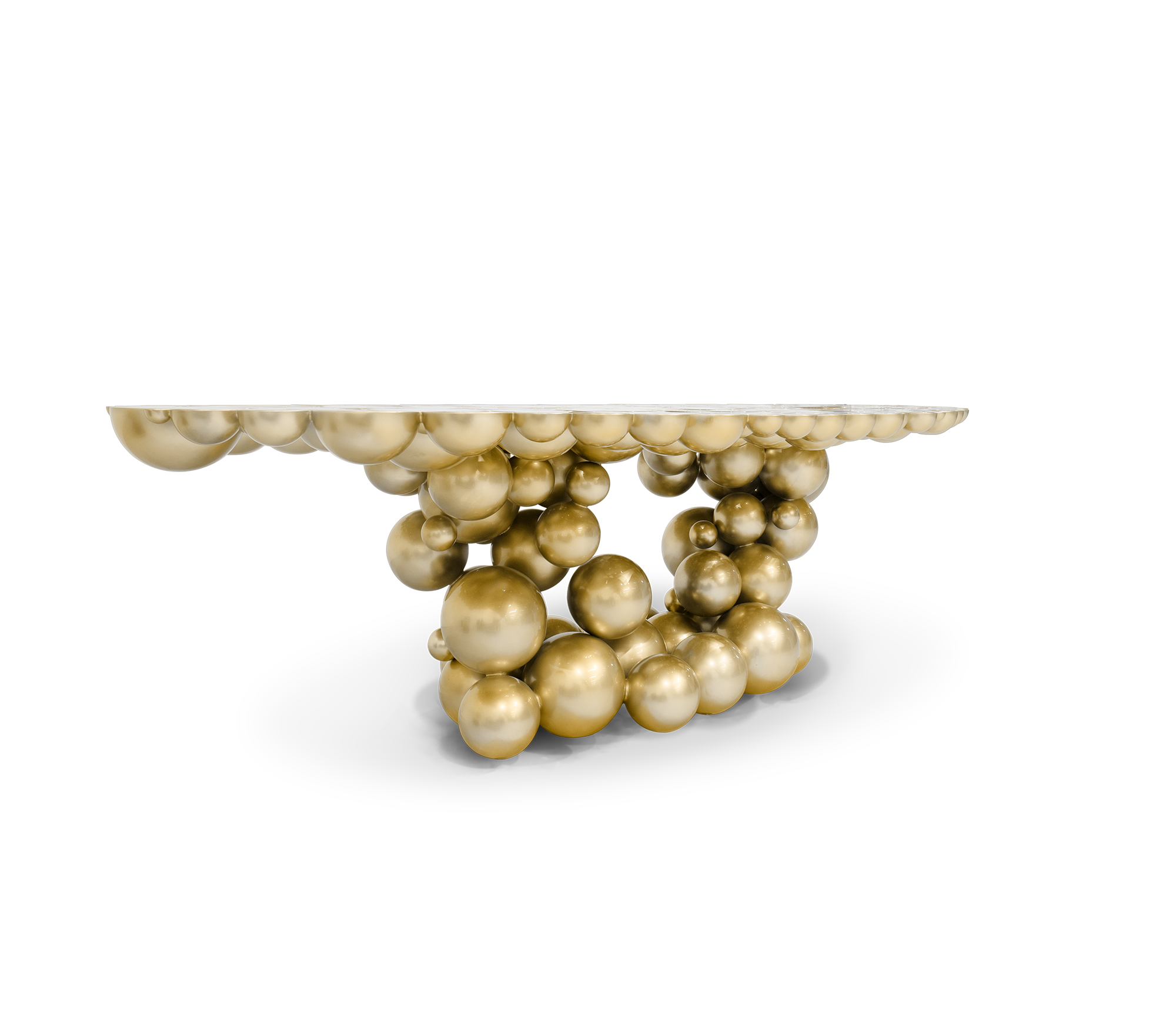 Mesa de Jantar Luxe Nogueira Orbit