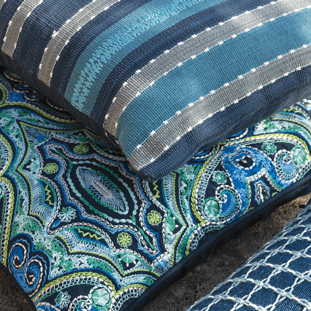 Almofada Naraya Indigo 60 × 40