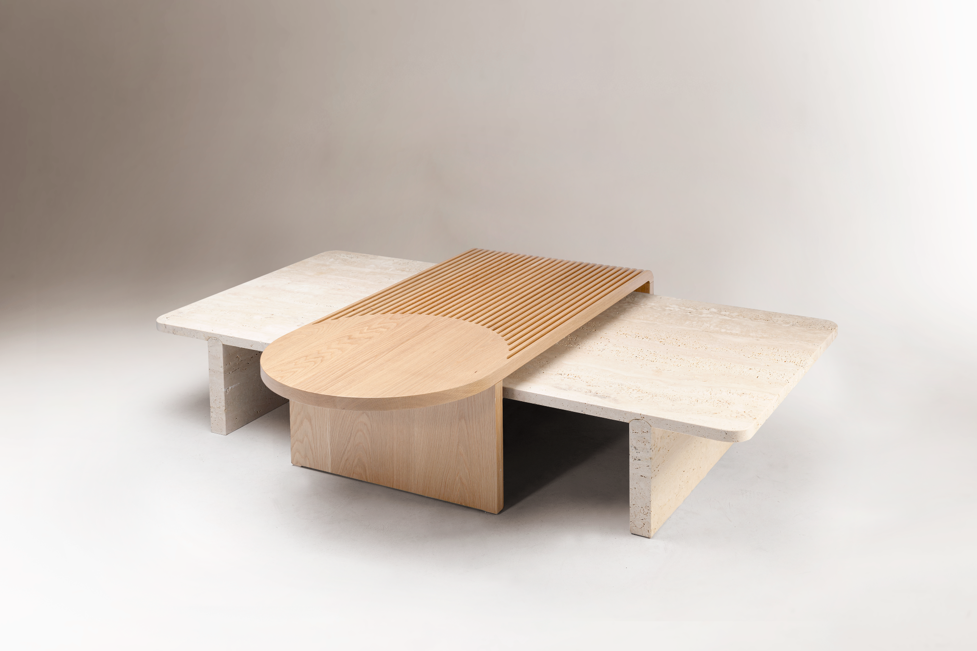 Mesa de Centro Stick & Stone