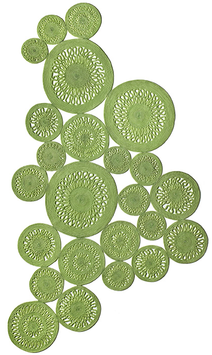 Tapete Rope Interior / Exterior Verde