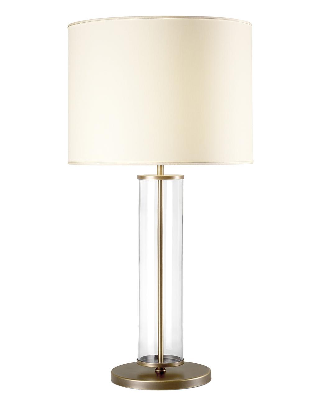 Candeeiro de Mesa em Metal Burnished