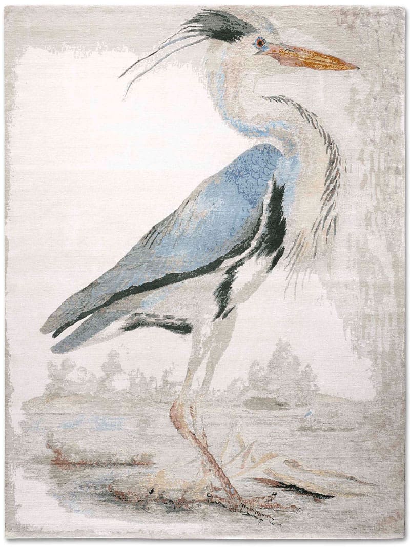 Tapete Heron Tecido à Mão | Tamanho: 365 × 457 cm