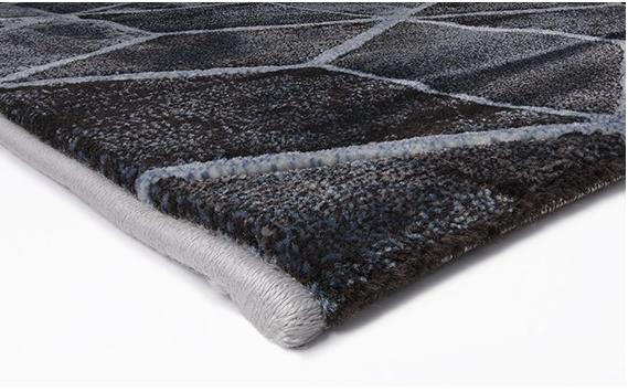 Tapete Geométrico Cinzento