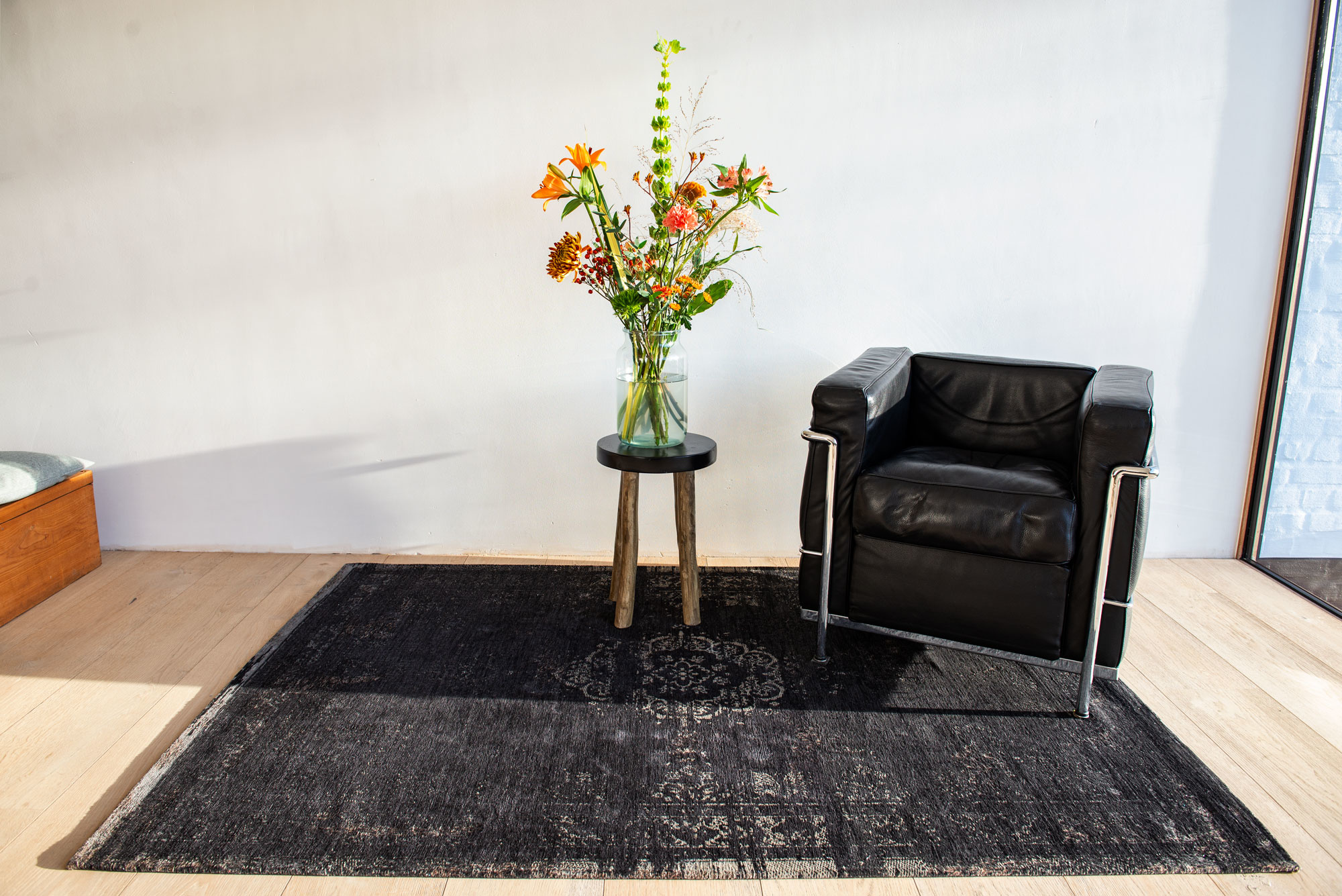 Tapete Vintage Style Mineral Preto 8263