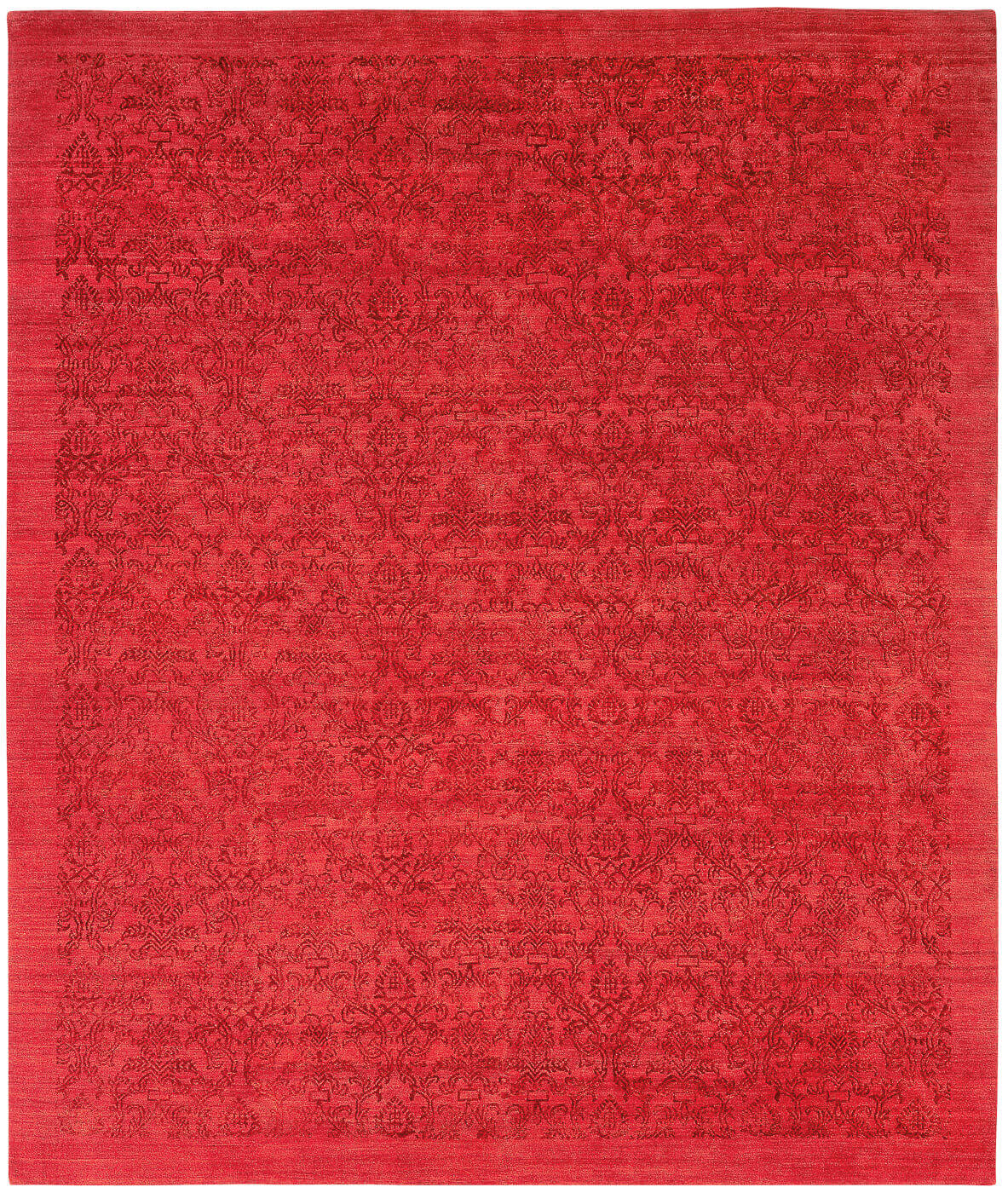 Tapete Roma Border Vermelho | Tamanho: 300 × 400 cm