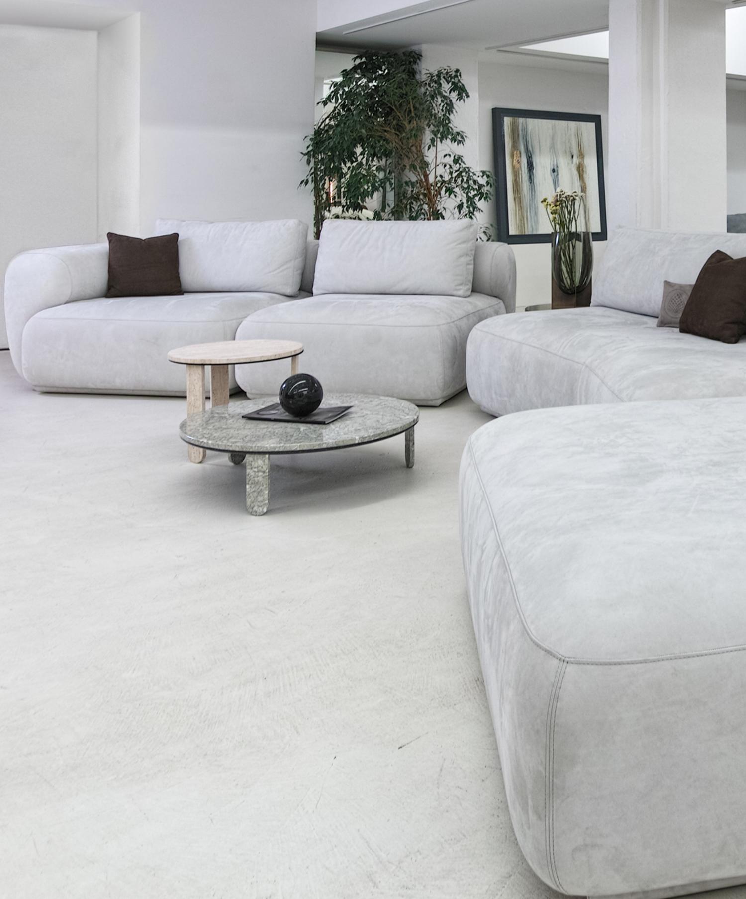 Mesa de Centro Baixa Redonda Cami