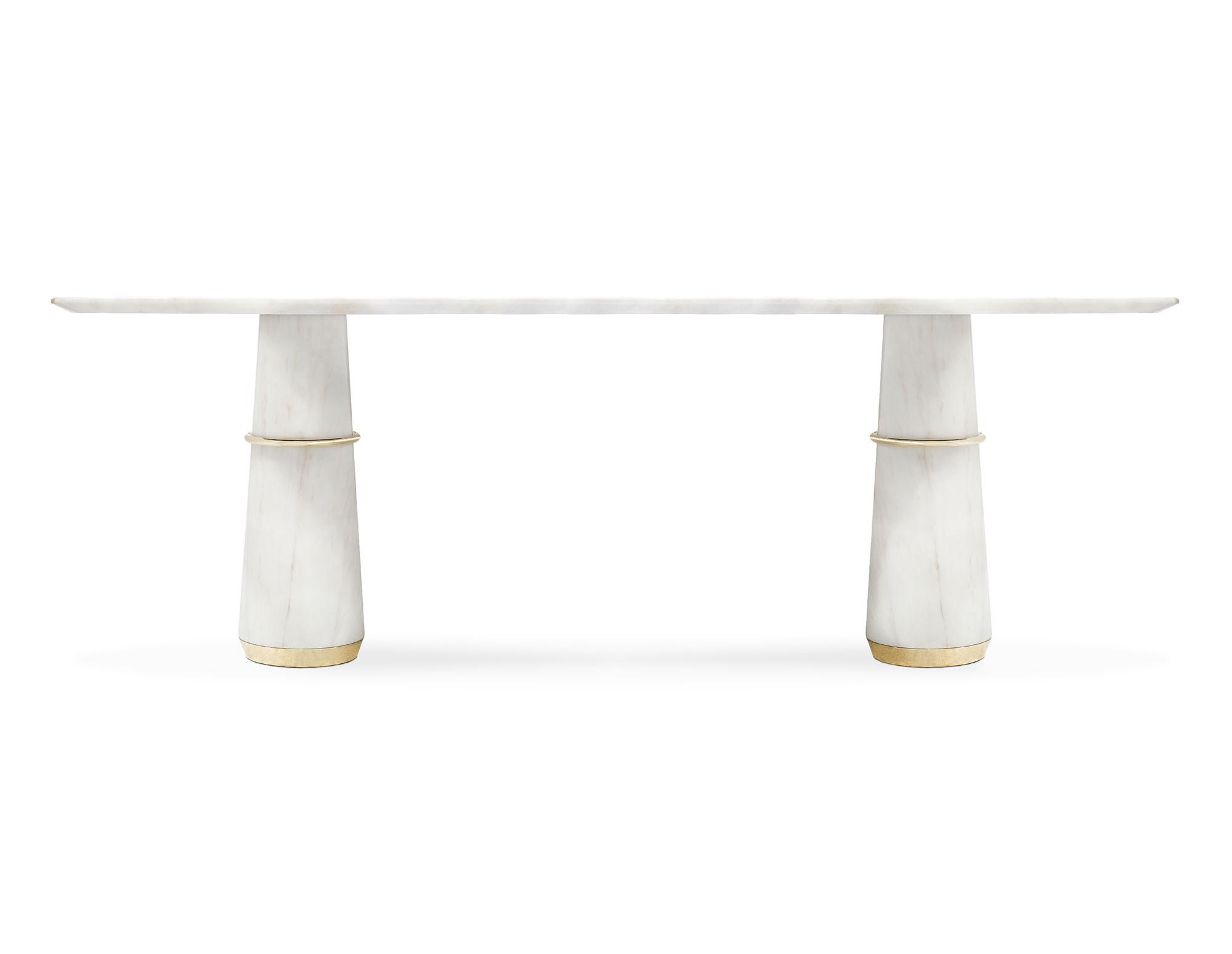 Mesa de Jantar em Mármore