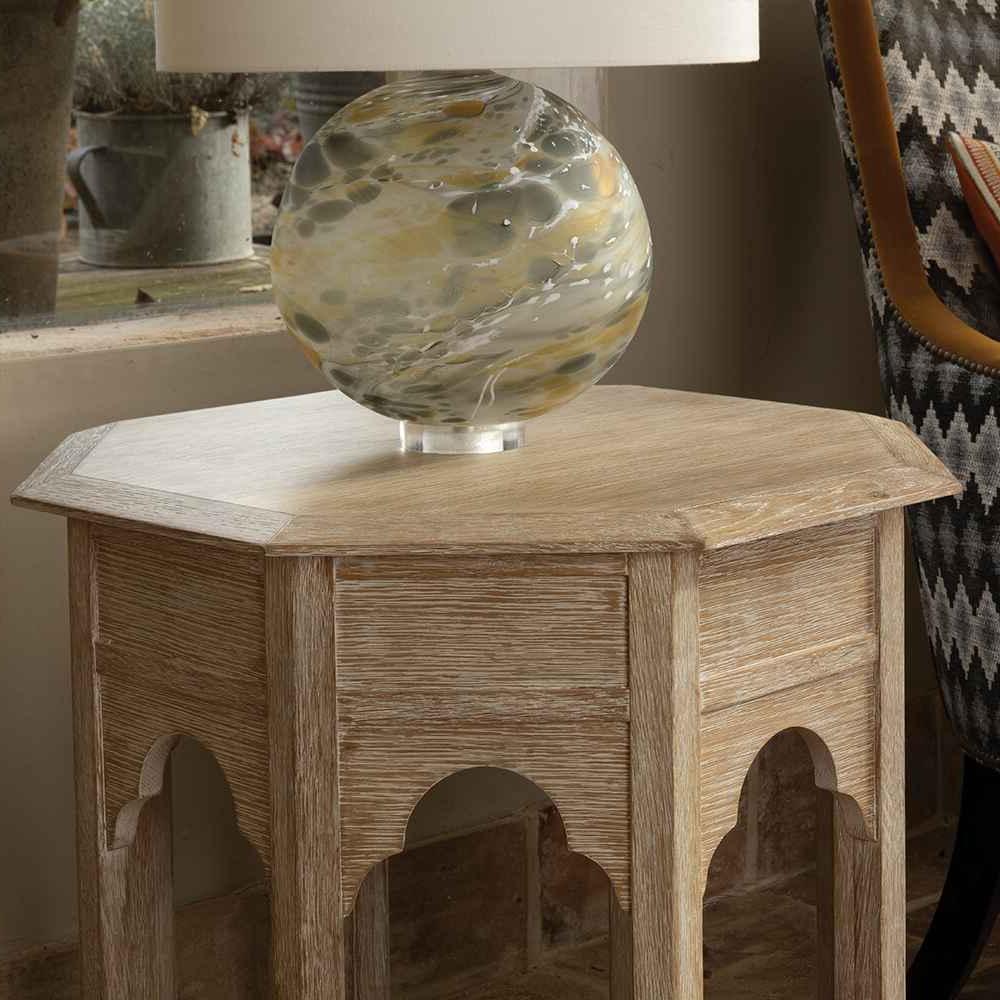 Mesa Lateral Tanjina Venetian White Oak