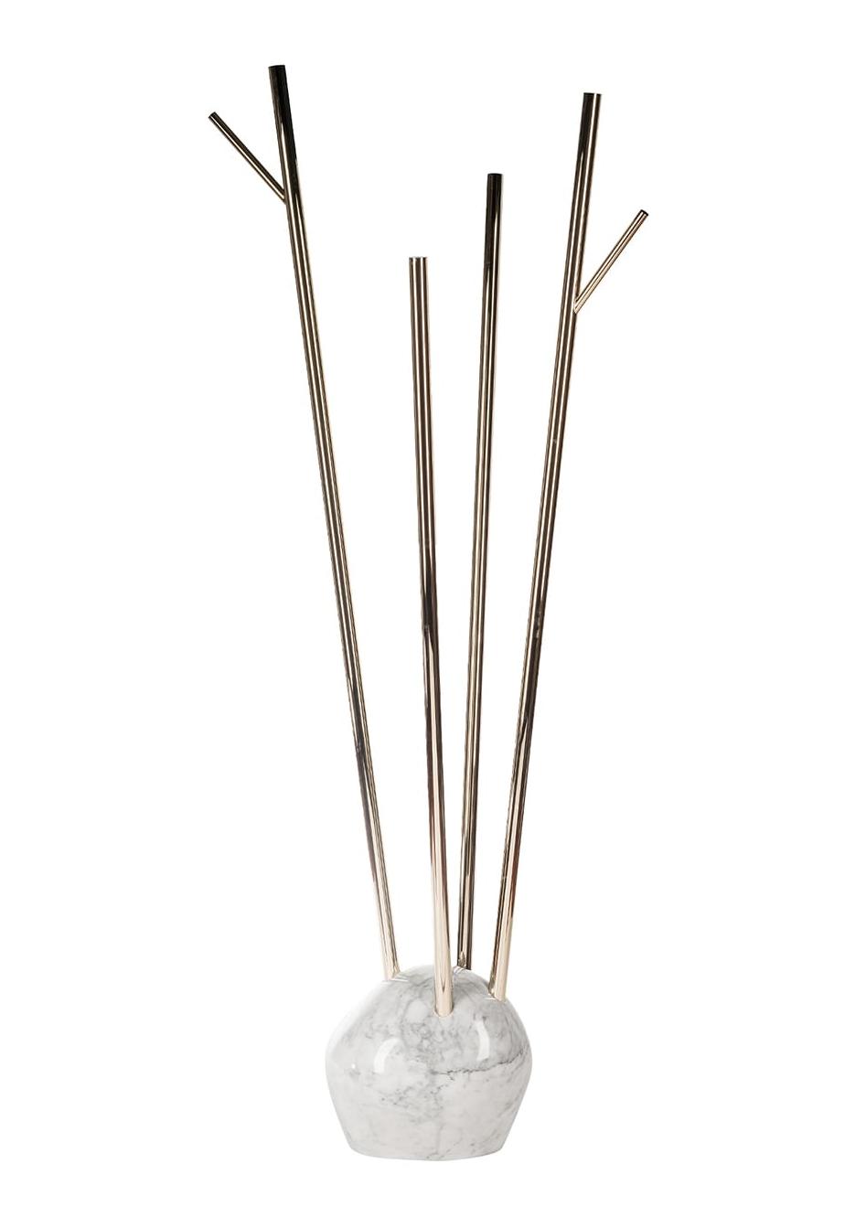 Cabide de Pé Tree Dourado