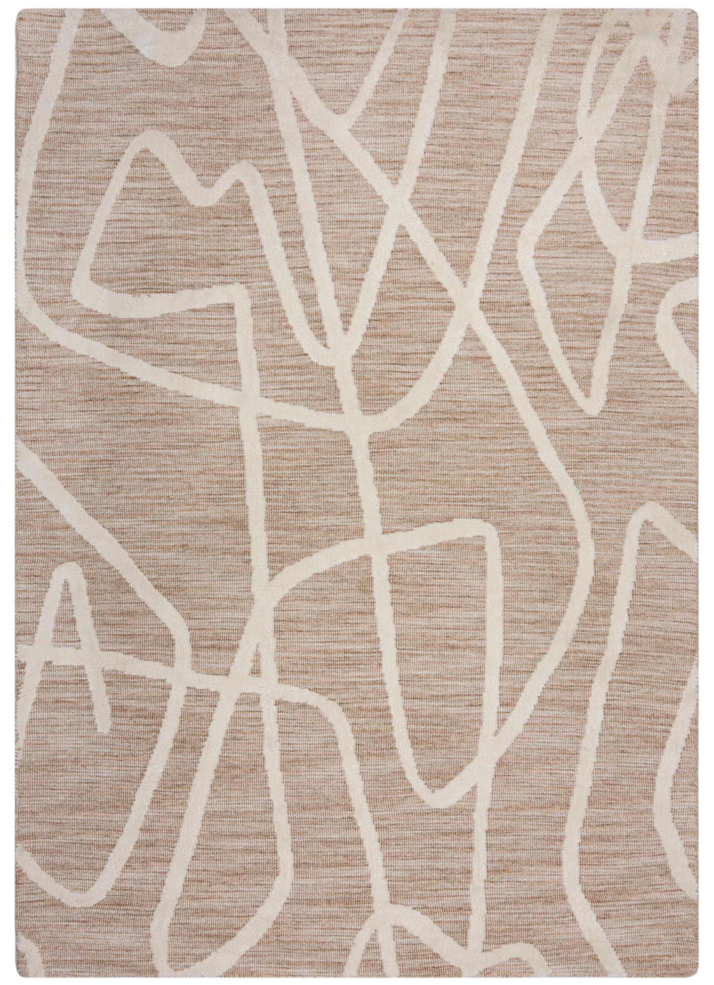 Tapete Abstrato de Trilhos
