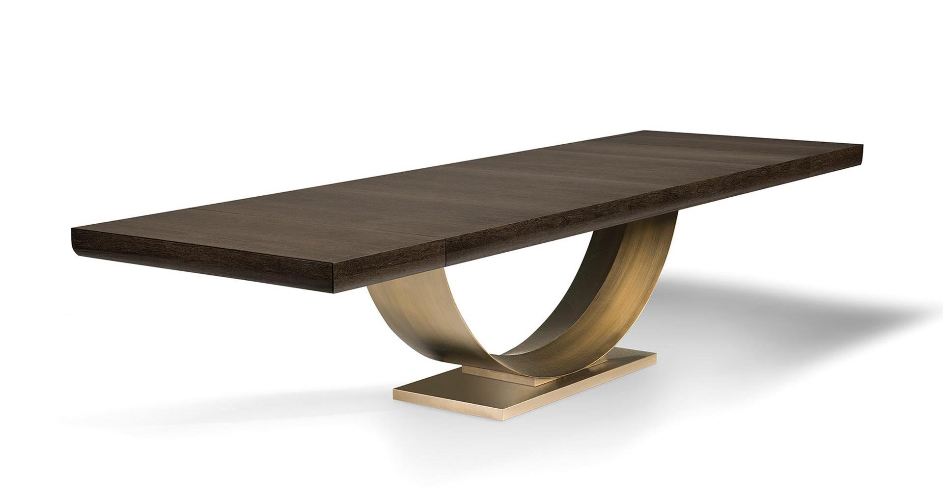 Mesa Extensível Arco Bronze 240/340 cm