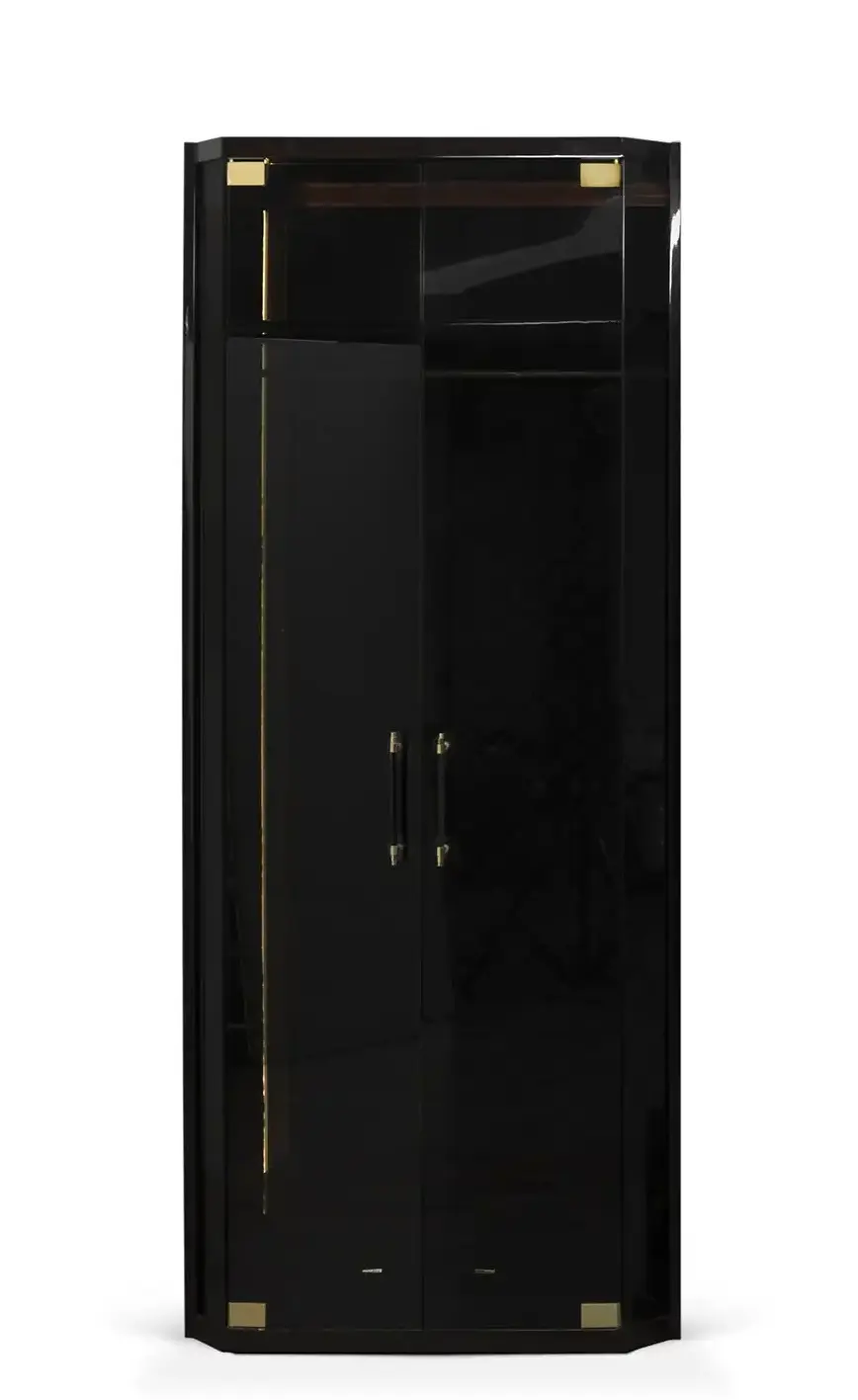 Roupeiro Preto Cadence