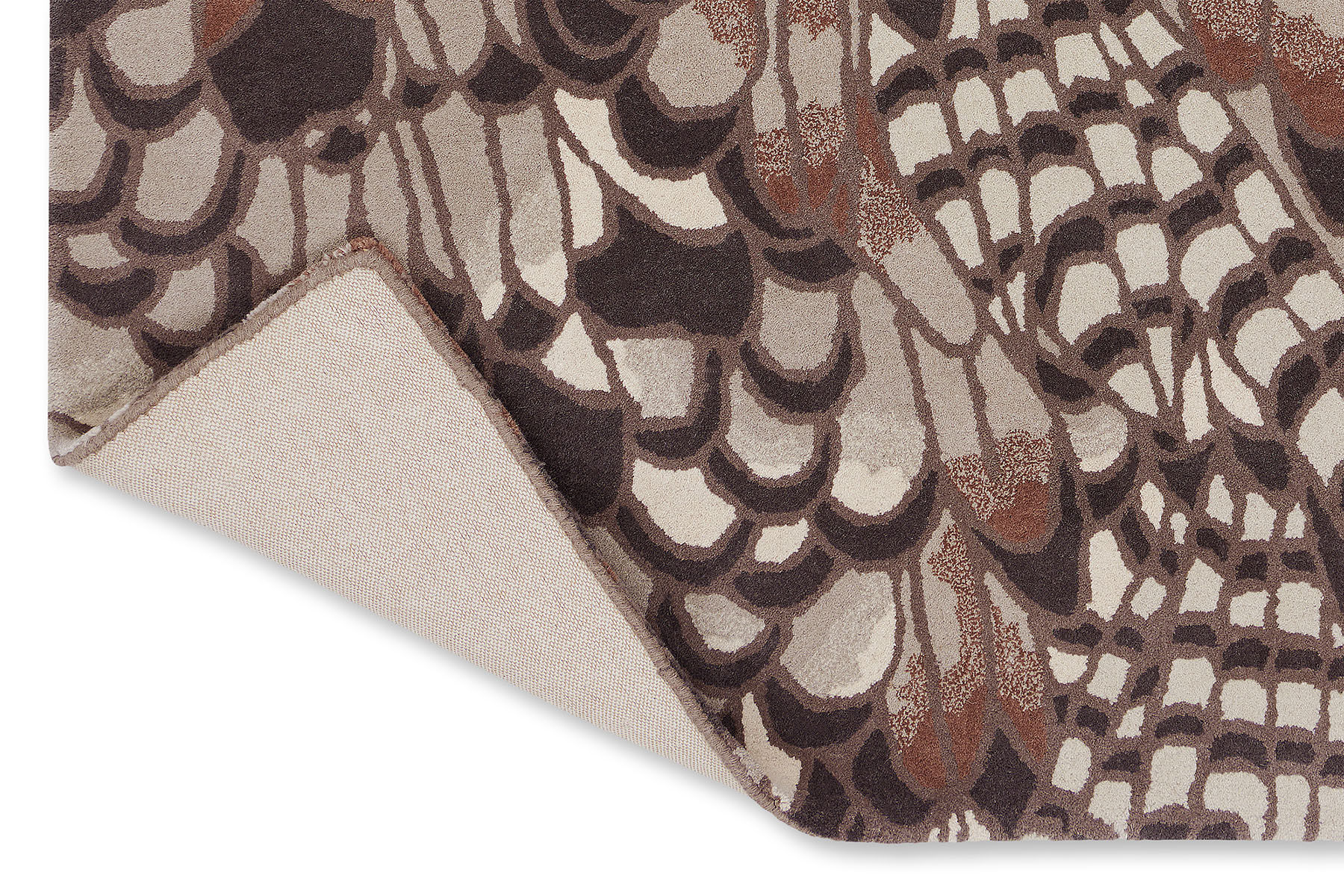 Tapete Feathers Natural | Tamanho: 170 × 240 cm