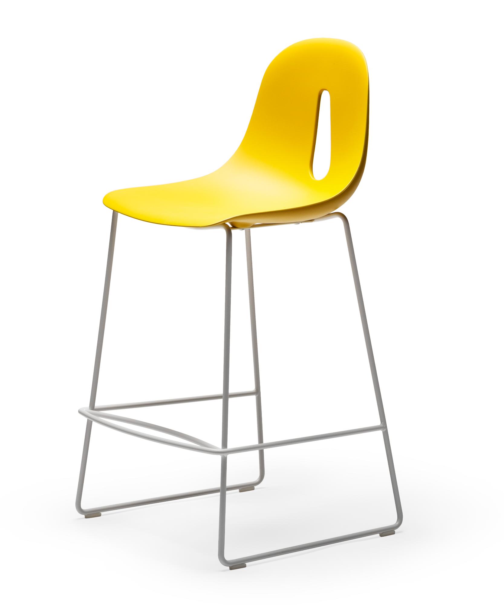 Banco de Bar Gotham SL SG-65 Amarelo