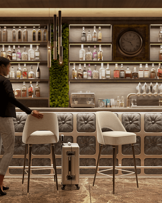 Banco balcão Colton - 2