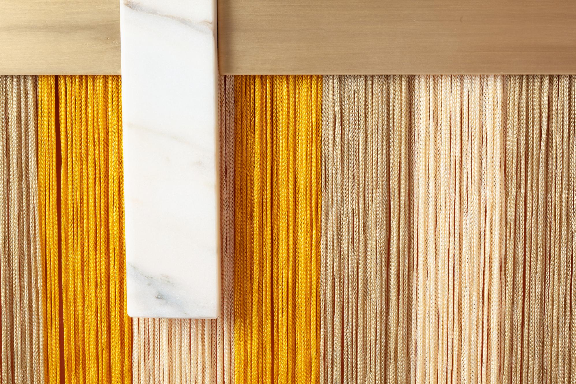 Espelho Decorativo de Parede Souk Amarelo
