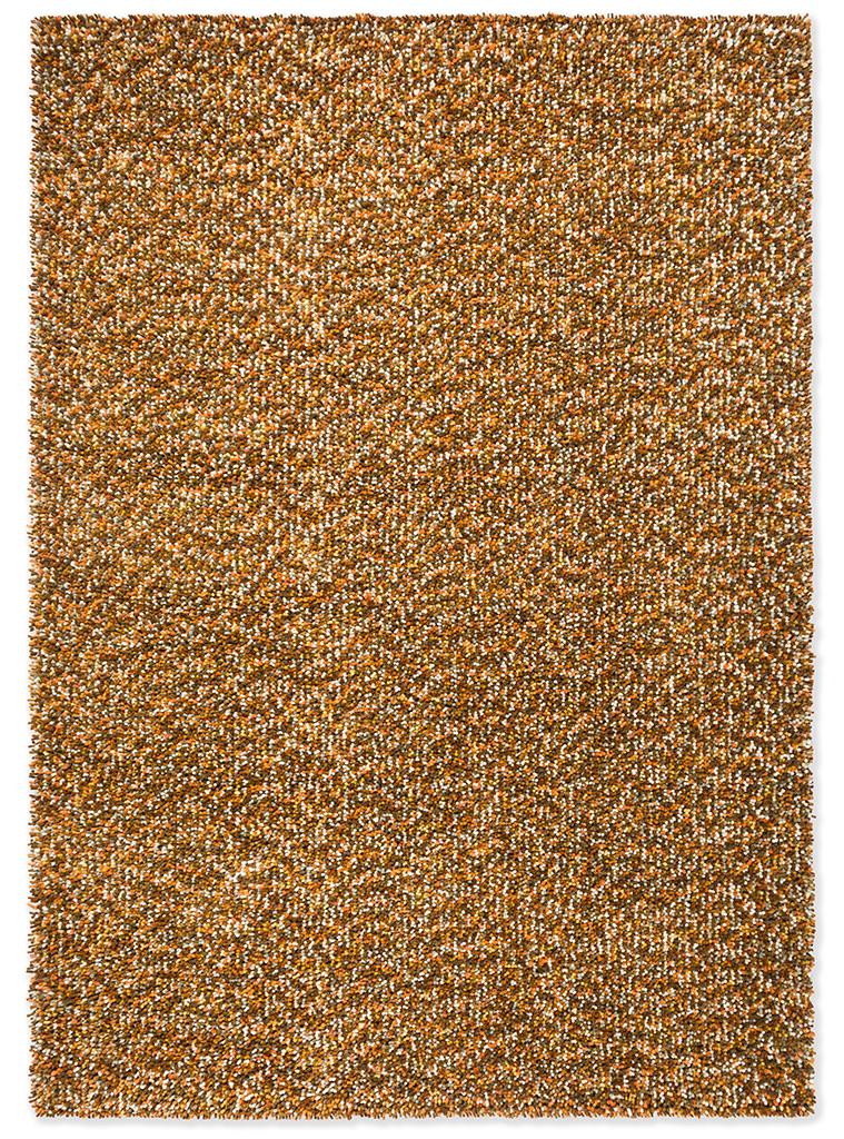 Tapete Shag Feltrado Pop-Art Amarelo | Tamanho: 160 × 230 cm