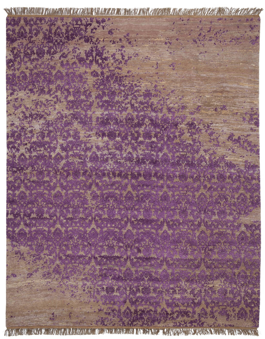 Tapete Roma Radi Raved Roxo Cinzento | Tamanho: 450 × 550 cm