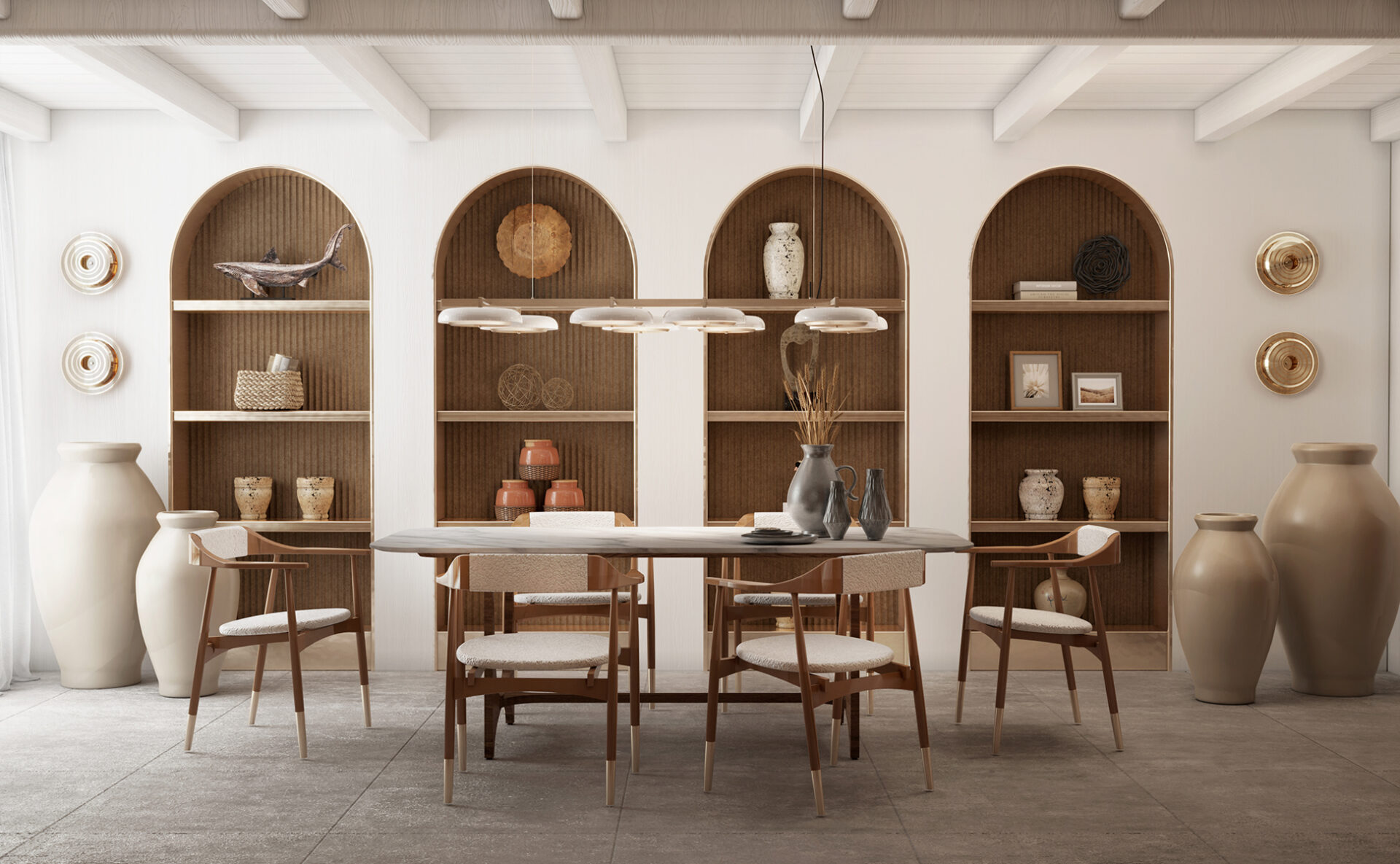 Candeeiro suspenso retangular Carter - 1