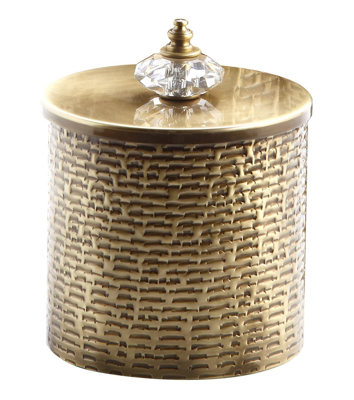 Caixa de Joias Python Swarovski em Latão