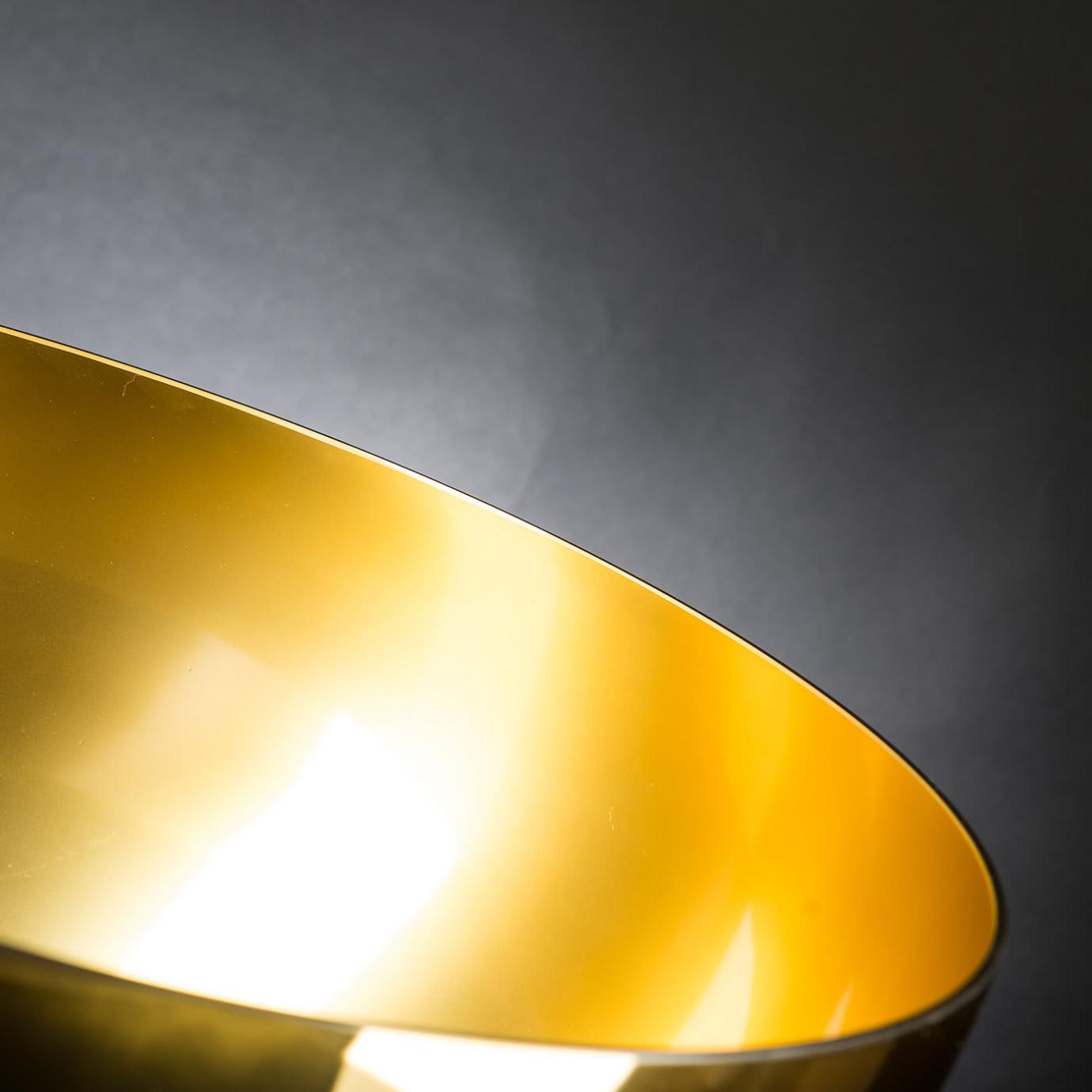 Taça Decorativa Dourada