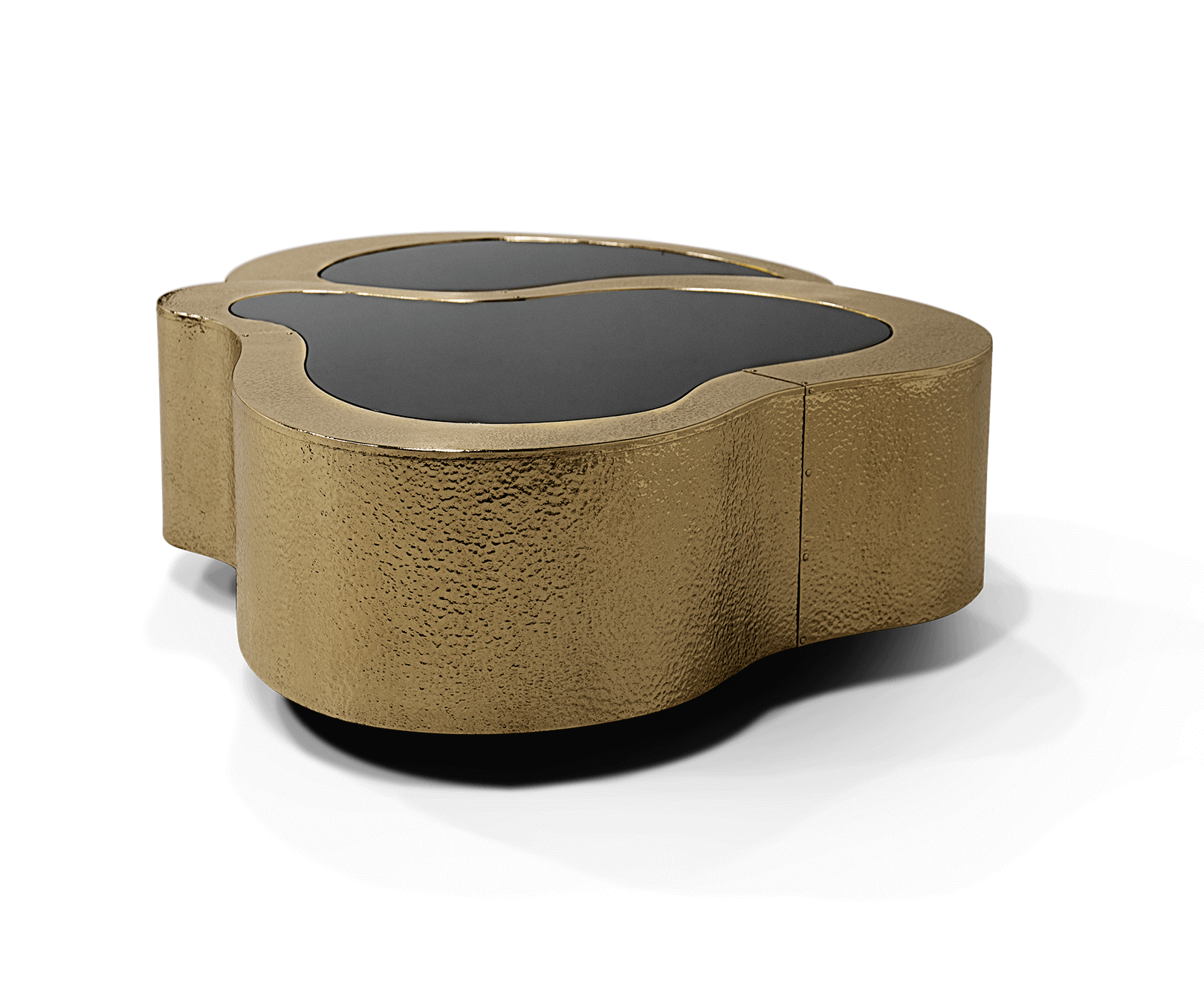 Conjunto de Mesas de Centro Crest Pátina Martelada