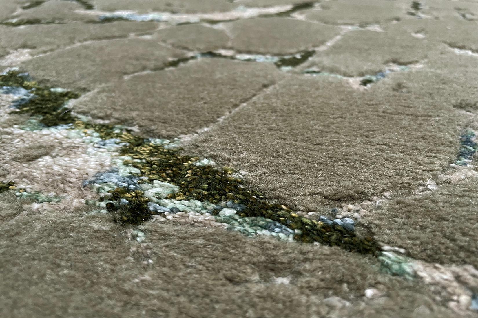 Tapete Kintsugi Cinza Argila