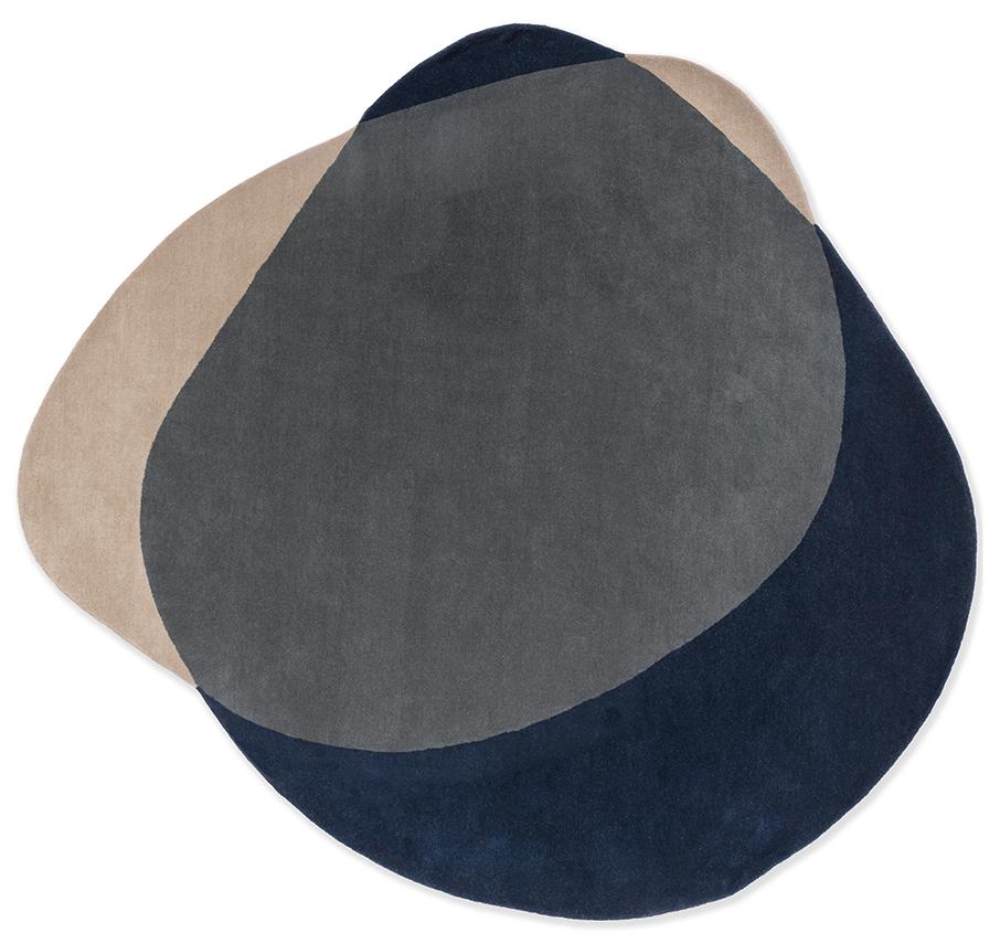 Tapete Element Arp Azul | Tamanho: 233 × 255 cm Tapete Element Arp Azul | Tamanho: 233 × 255 cm
