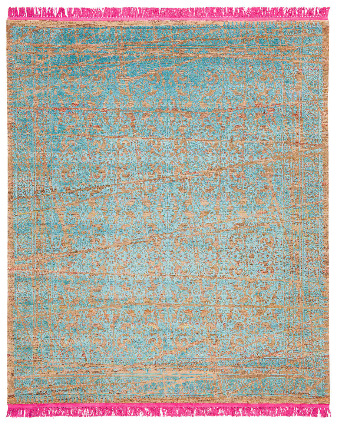Tapete Ferrara Radi Wrapped Rosa Aqua | Tamanho: 350 × 450 cm