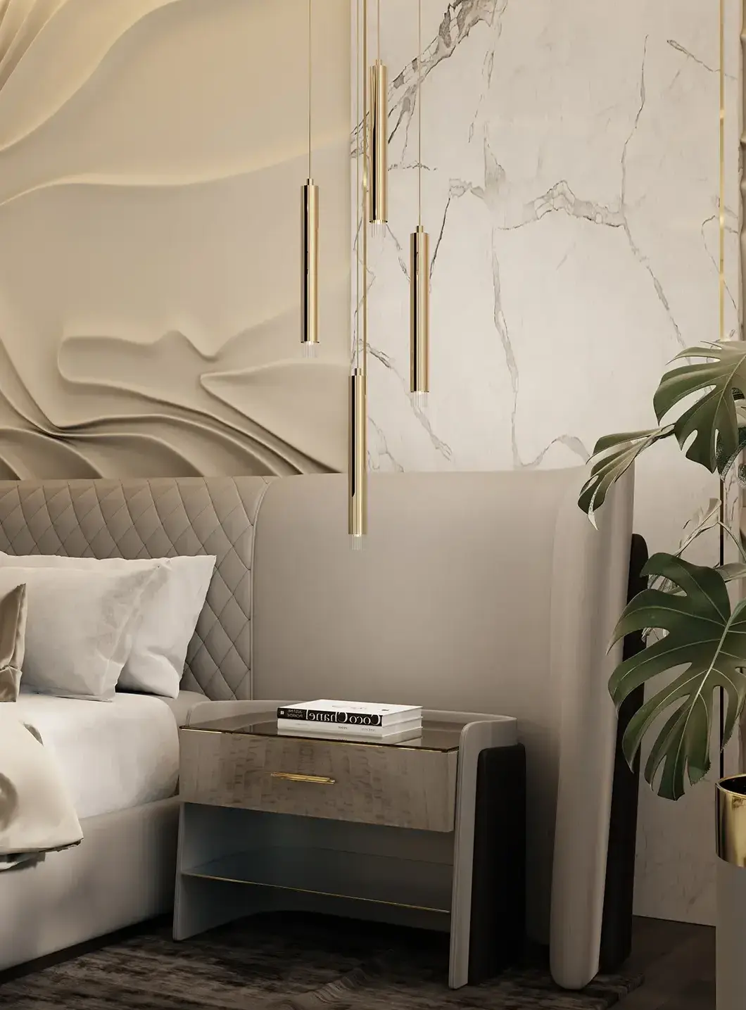 Candeeiro suspenso pequeno cascata