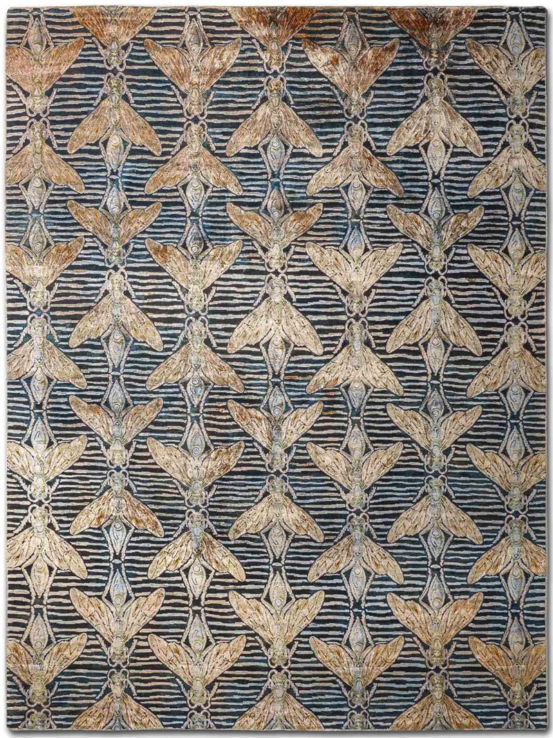 Tapete No Honey Feito à Mão Luxury