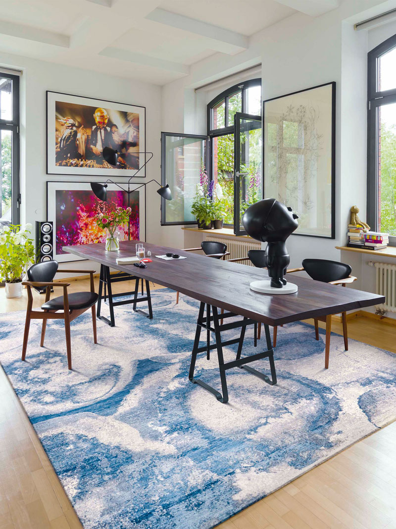 Tapete Splash Galileo Feito à Mão Luxury