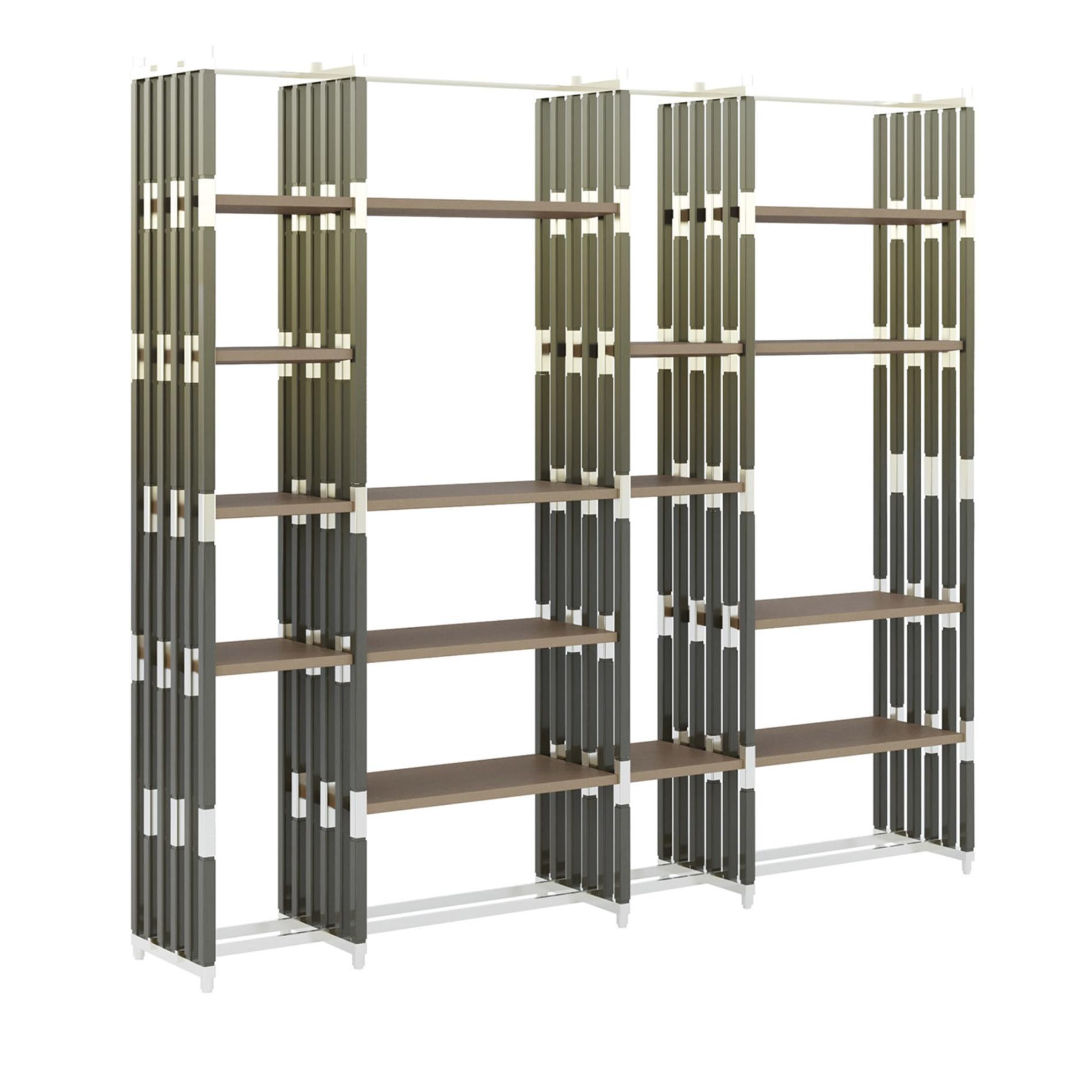 Estante Italiana Modular Ponya | Acabamento: Lacado brilhante | Configuração: C