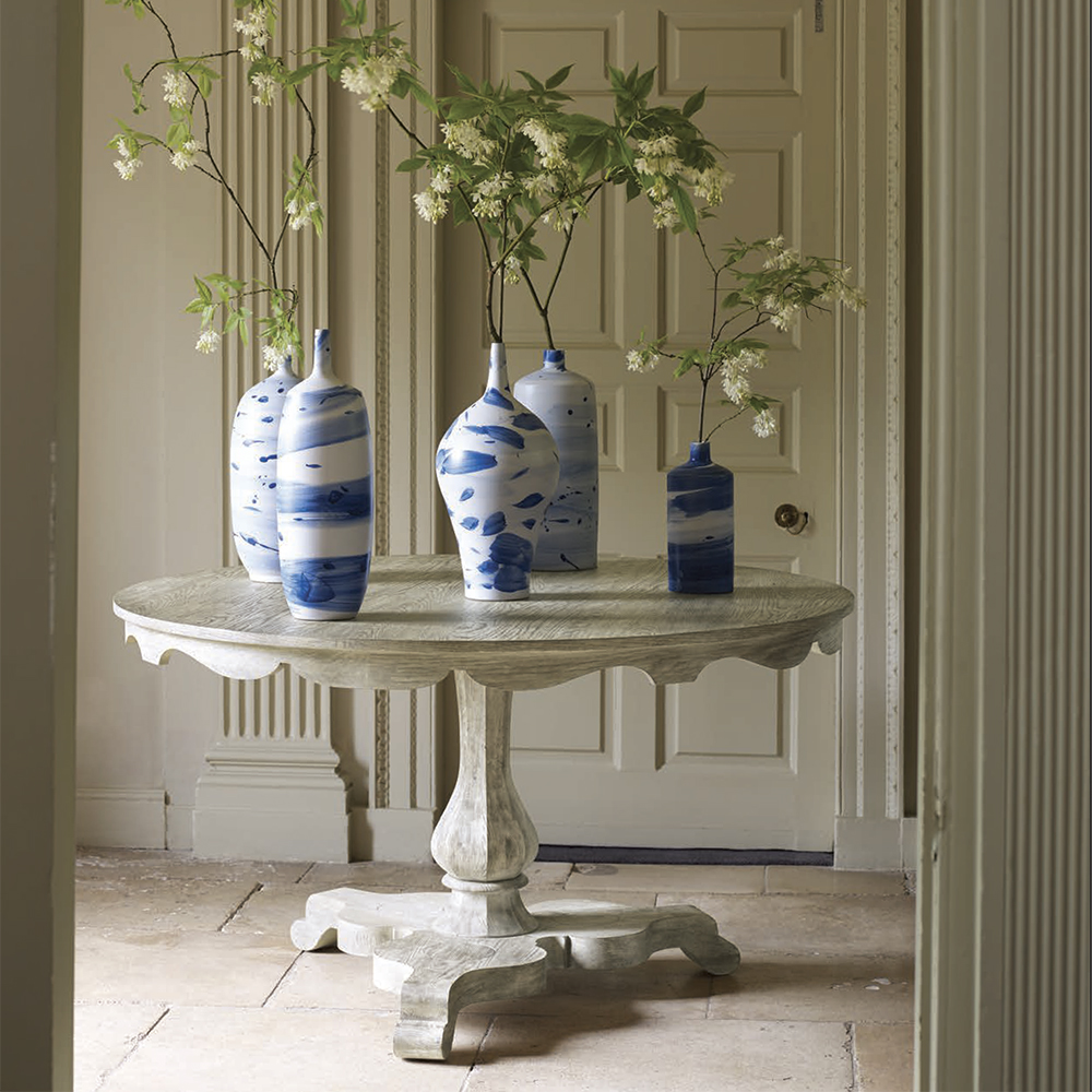 Mesa de Jantar Overbury Greyed Oak