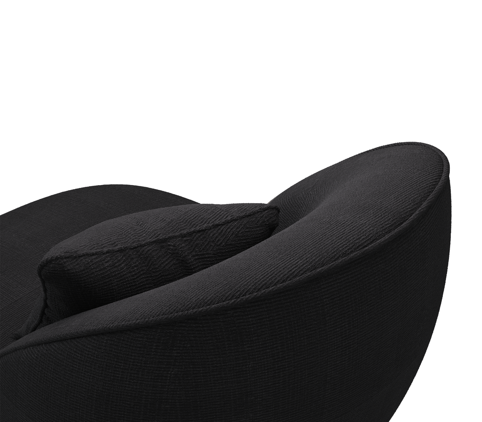 Poltrona Preta Báltica Angora