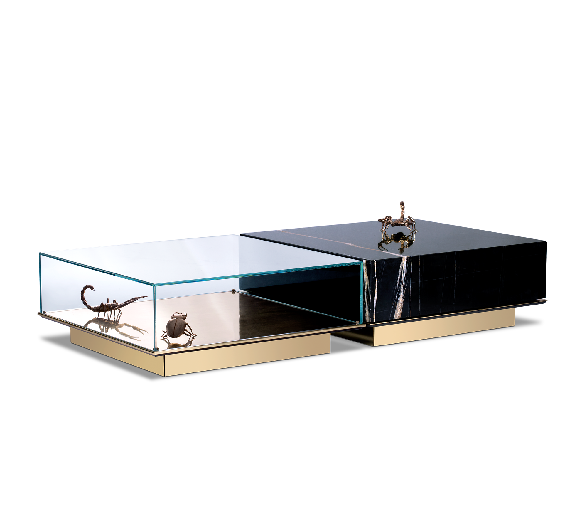 Conjunto Duplo Mesa de Centro Evolution