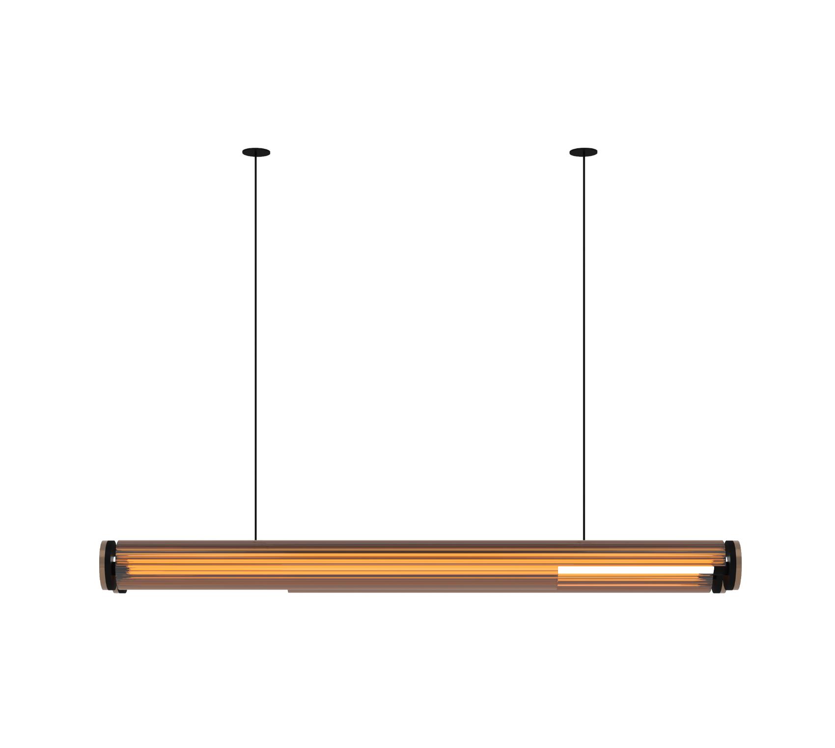 Candeeiro Suspenso Duplo Bon Ton