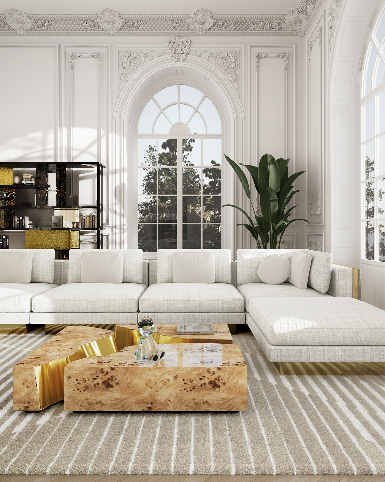 Mesa de Centro Choupo Fissure