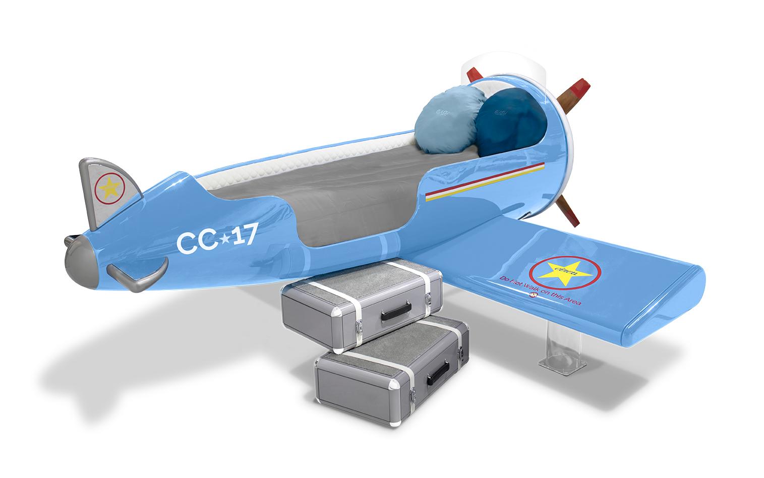 Cama avião Cloud Glider