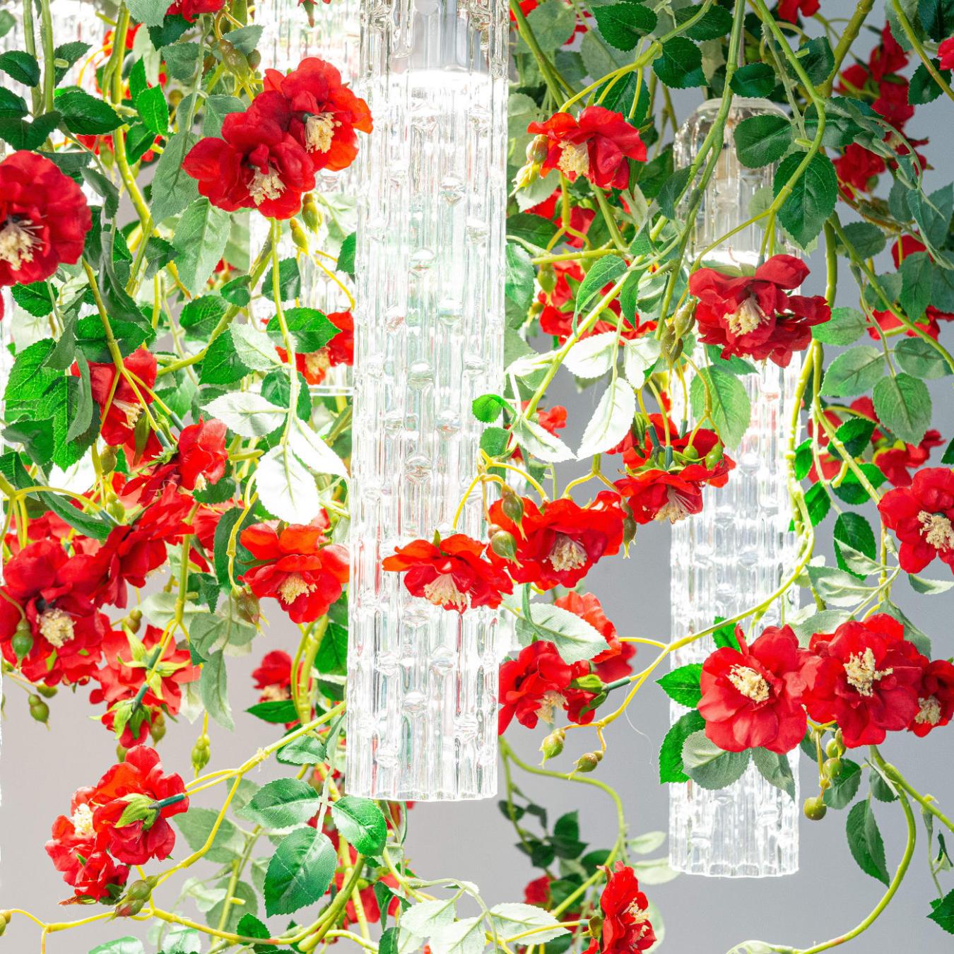 Lustre Grande Wil Red Roses