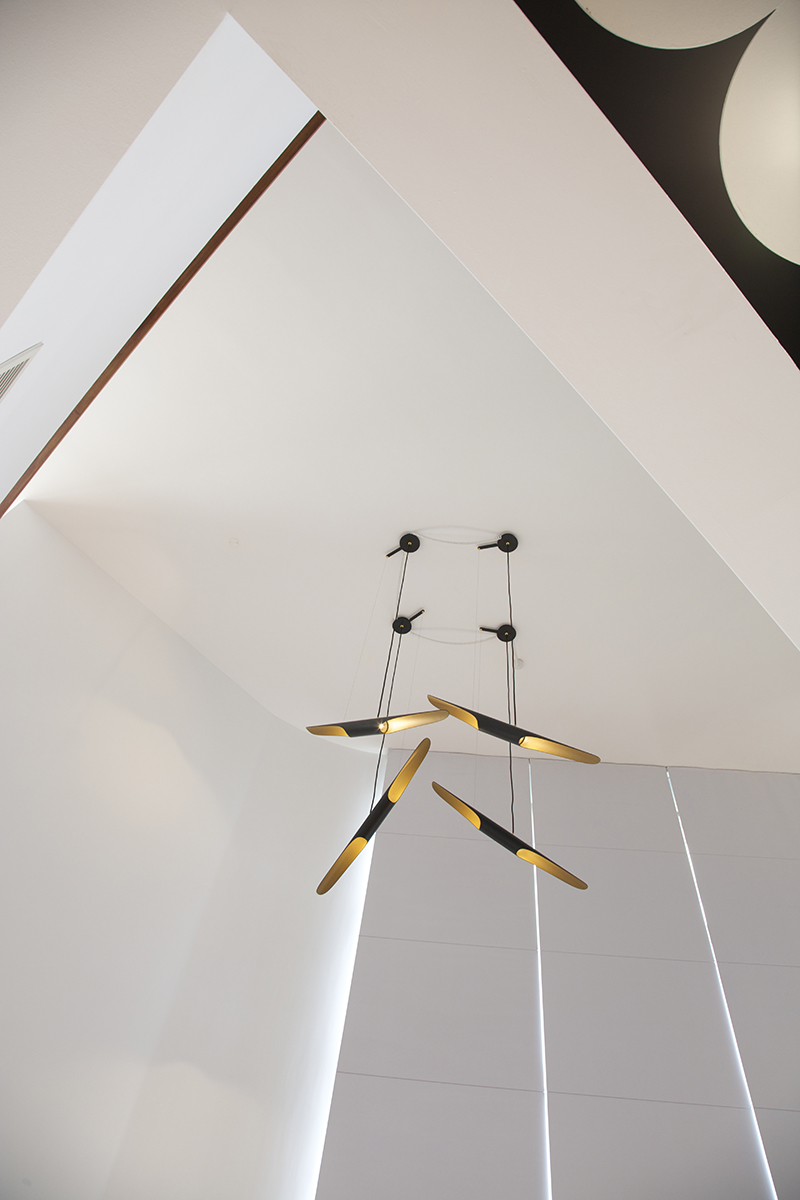 Candeeiro suspenso tom profundo - 33